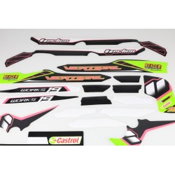 Kit autocollant VERTIGO 2019 Vertical partie cycle