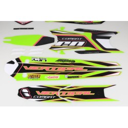 Kit autocollant VERTIGO 2019 Vertical partie plastique