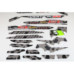 Kit autocollant VERTIGO 2019 Vertical R partie cycle