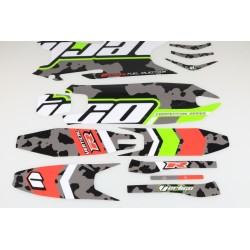 Kit autocollant VERTIGO 2019 Vertical R partie plastique