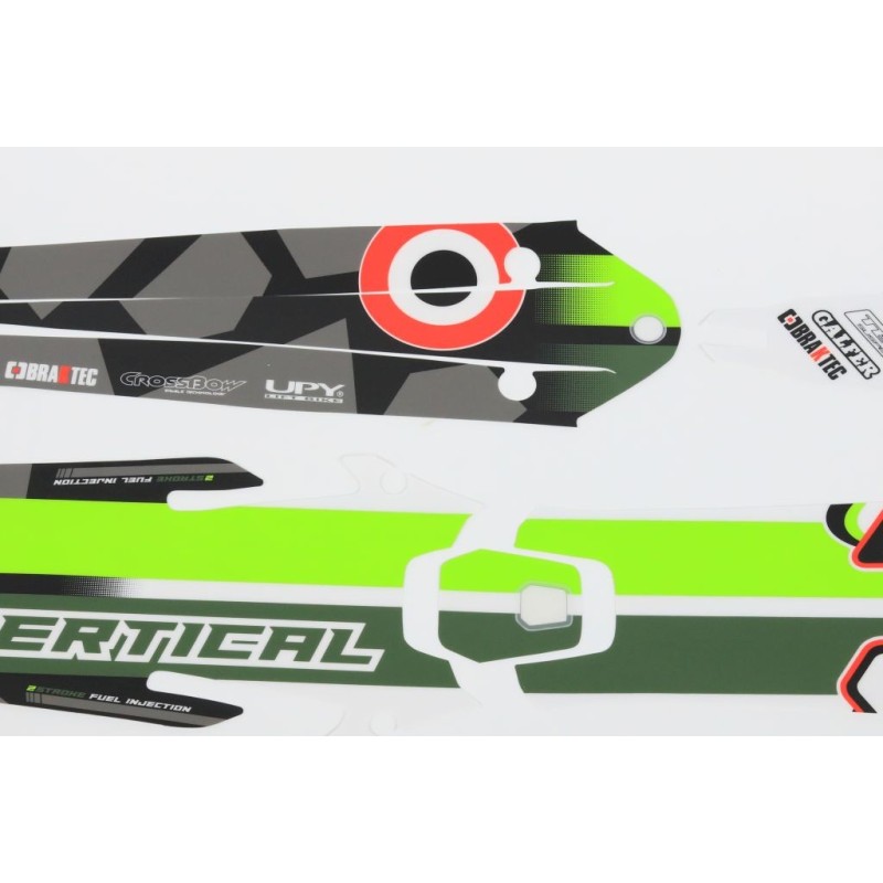 Kit autocollant VERTIGO 2020 vertical partie plastique