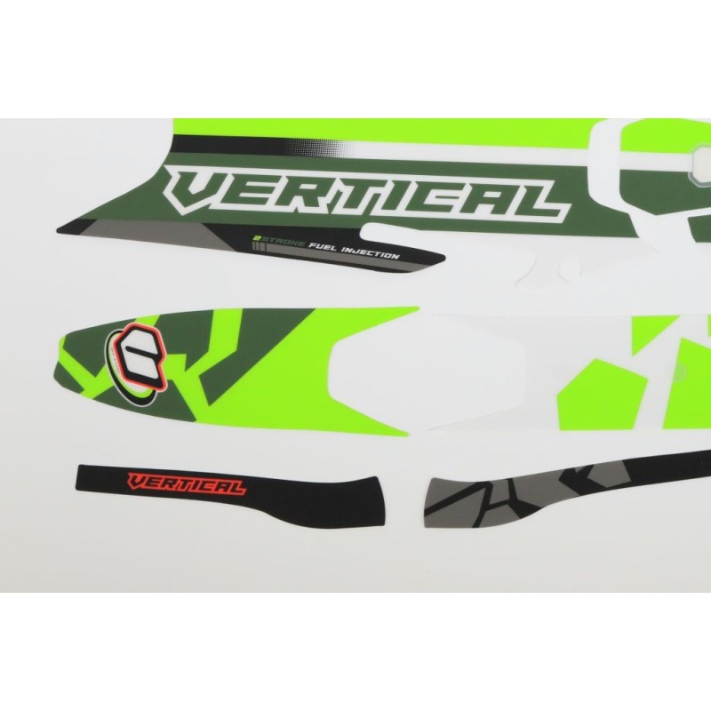 Kit autocollant VERTIGO 2020 vertical partie plastique