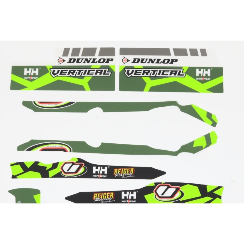 Kit autocollant VERTIGO 2020 vertical partie cycle