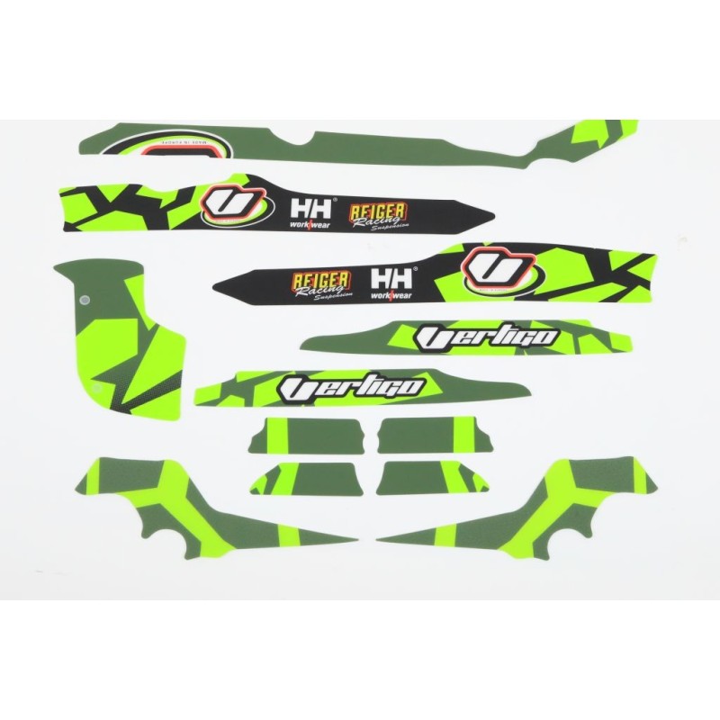 Kit autocollant VERTIGO 2020 vertical partie cycle