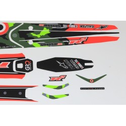 Kit autocollant VERTIGO 2020 vertical R2 partie plastique