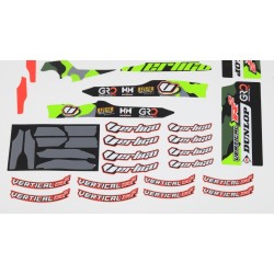 Kit autocollant VERTIGO 2020 vertical R2 partie cycle
