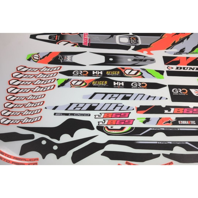 Kit autocollant VERTIGO 2021 Busto Replica complet
