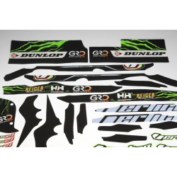 Kit autocollant VERTIGO 2021 works partie cycle