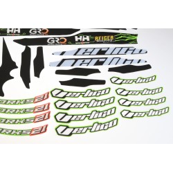 Kit autocollant VERTIGO 2021 works partie cycle