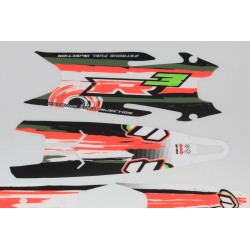 Kit autocollant VERTIGO R3 partie plastique