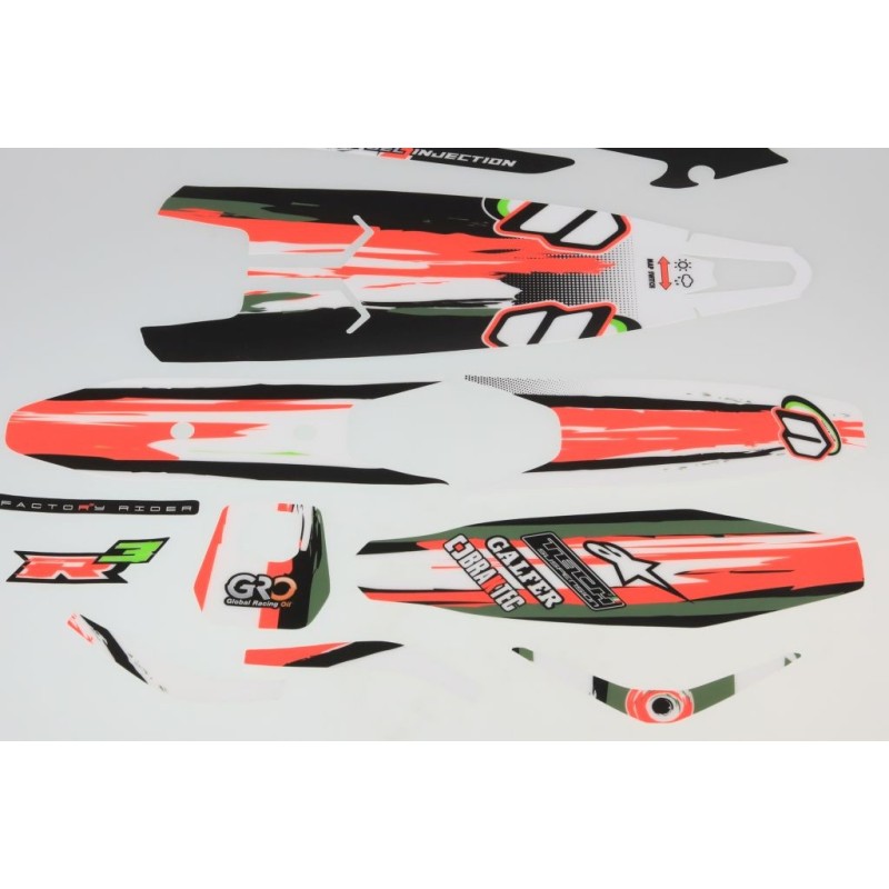 Kit autocollant VERTIGO R3 partie plastique