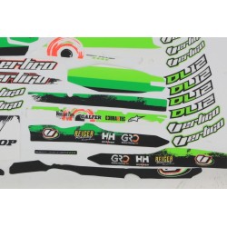 Kit autocollant VERTIGO 2021 Dougie Lampkin complet