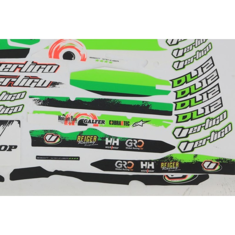 Kit autocollant VERTIGO 2021 Dougie Lampkin complet