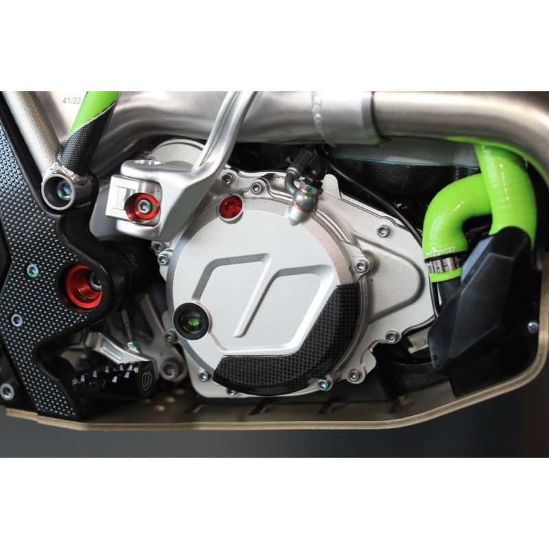 Protection carter embrayage carbone VERTIGO Nitro