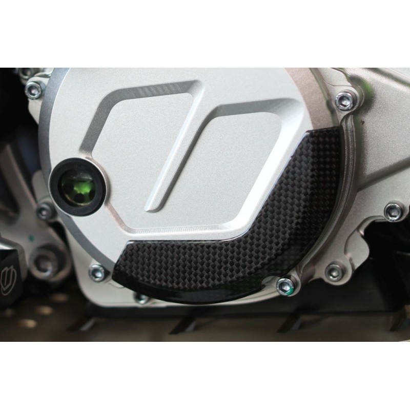 Protection carter embrayage carbone VERTIGO Nitro
