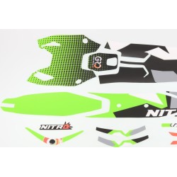 Kit autocollant VERTIGO 2022 NITRO partie plastique