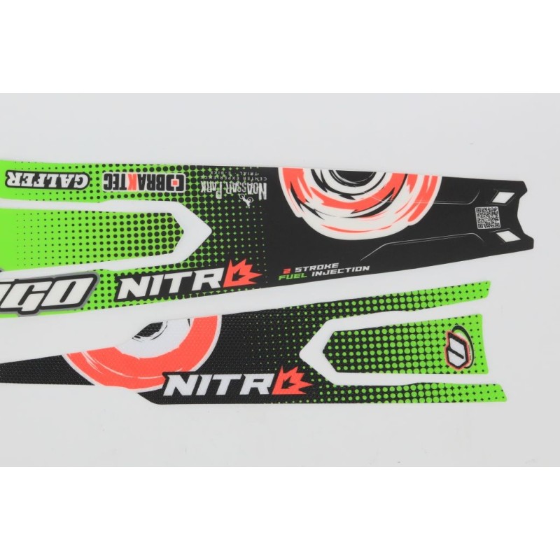 Kit autocollant garde boue AR VERTIGO 2022 Nitro