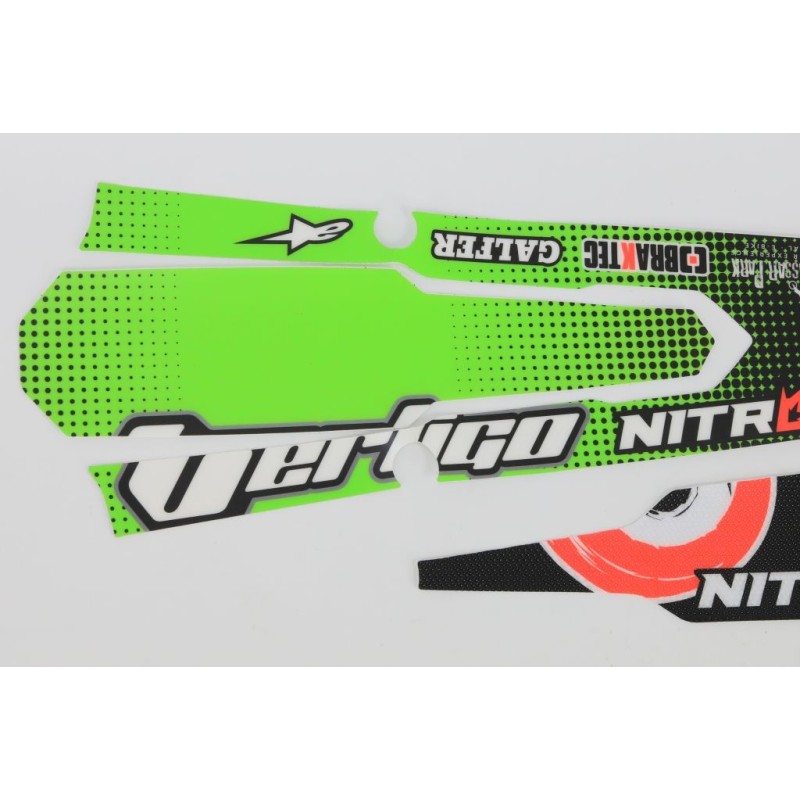 Kit autocollant garde boue AR VERTIGO 2022 Nitro