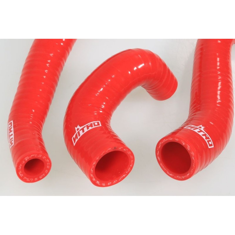 Durite eau VERTIGO Nitro silicone rouge