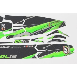 Kit autocollant VERTIGO 2023 DL12 partie plastique