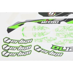 Kit autocollant VERTIGO 2023 DL12 partie cycle