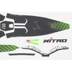 Kit autocollant VERTIGO 2023 NITRO partie plastique