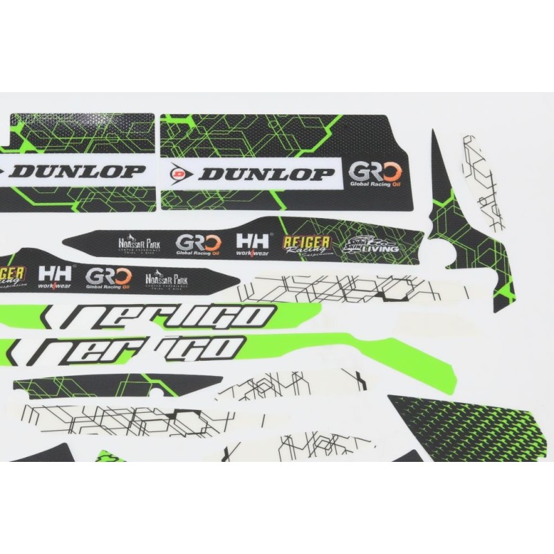 Kit autocollant VERTIGO 2023 Nitro partie cycle