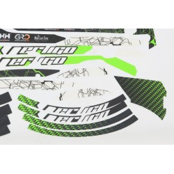 Kit autocollant VERTIGO 2023 Nitro partie cycle