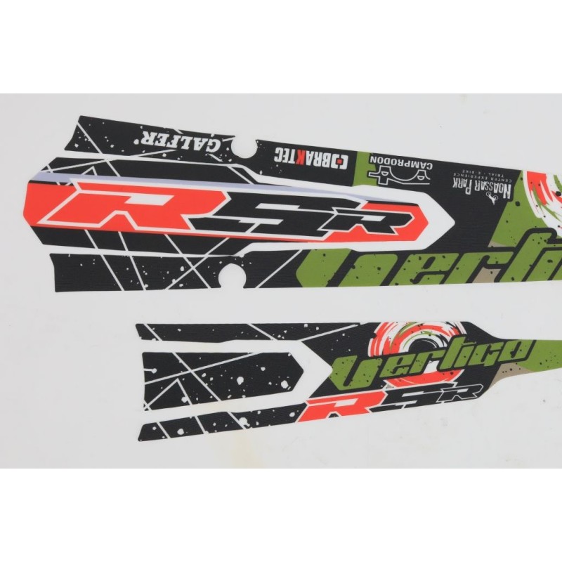 Kit autocollant garde boue AR VERTIGO 2023 Nitro RSR