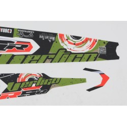 Kit autocollant garde boue AR VERTIGO 2023 Nitro RSR
