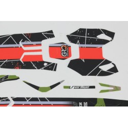 Kit autocollant VERTIGO 2023 Nitro RS partie plastique