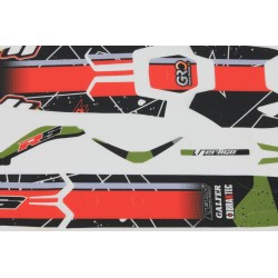 Kit autocollant VERTIGO 2023 Nitro RS partie plastique