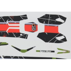 Kit autocollant VERTIGO 2023 Nitro RSR partie plastique