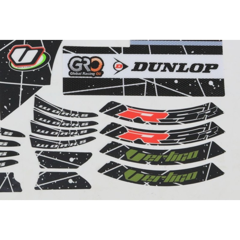 Kit autocollant VERTIGO 2023 Nitro RSR partie cycle