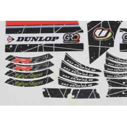 Kit autocollant VERTIGO 2023 Nitro RSR partie cycle