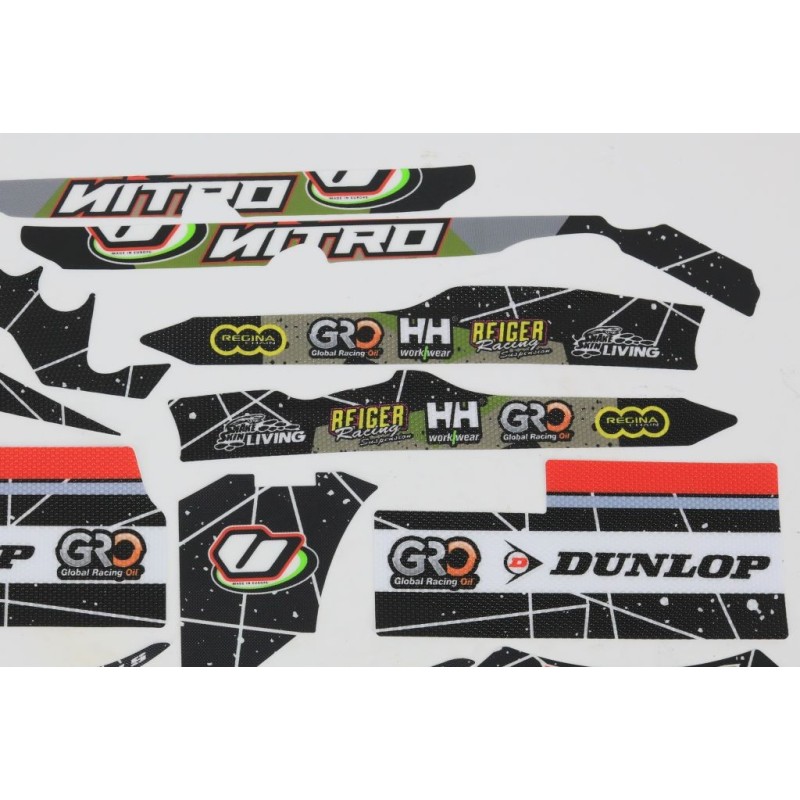 Kit autocollant VERTIGO 2023 Nitro RS partie cycle