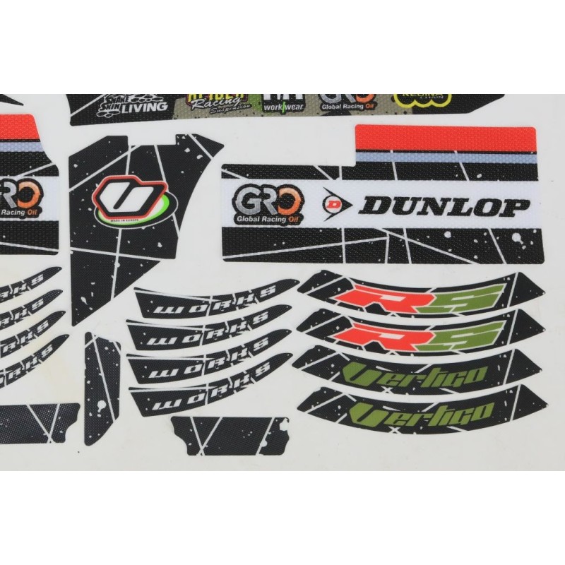 Kit autocollant VERTIGO 2023 Nitro RS partie cycle