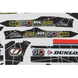 Kit autocollant VERTIGO 2023 Nitro RS partie cycle