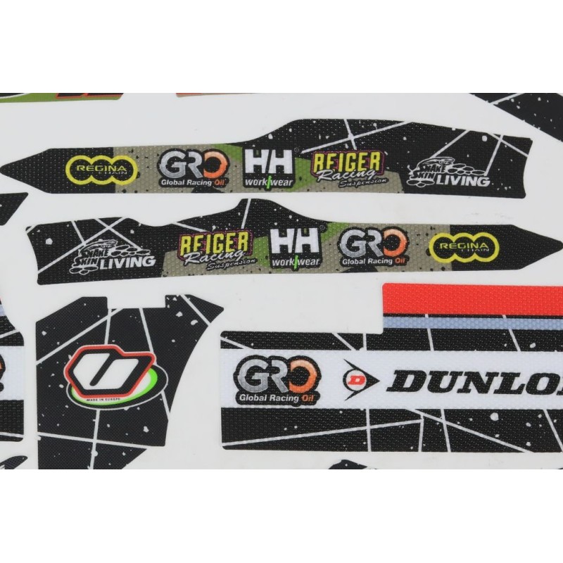 Kit autocollant VERTIGO 2023 Nitro RS partie cycle