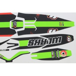 Kit autocollant VERTIGO 2024 NITRO partie plastique