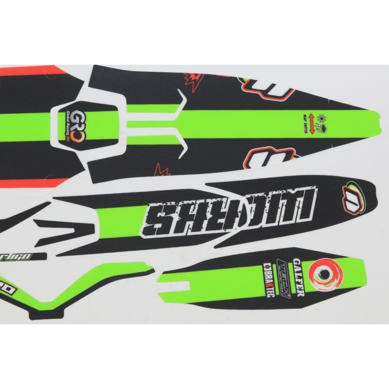 Kit autocollant VERTIGO 2024 NITRO partie plastique