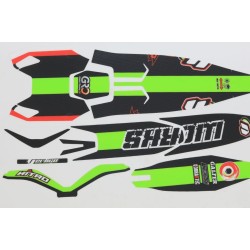 Kit autocollant VERTIGO 2024 NITRO partie plastique