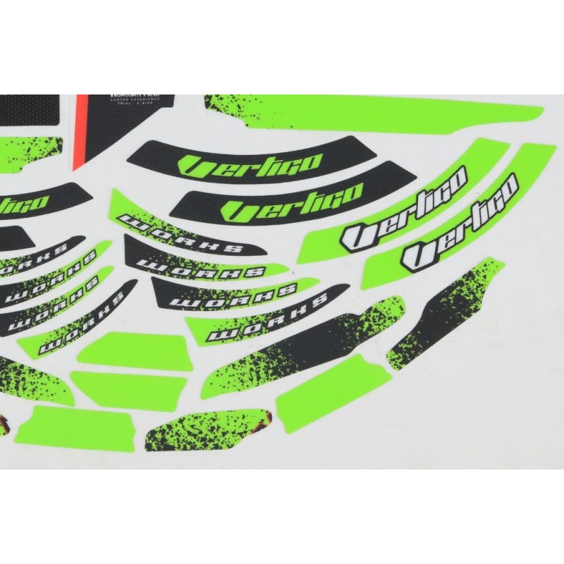 Kit autocollant VERTIGO 2024 Nitro partie cycle