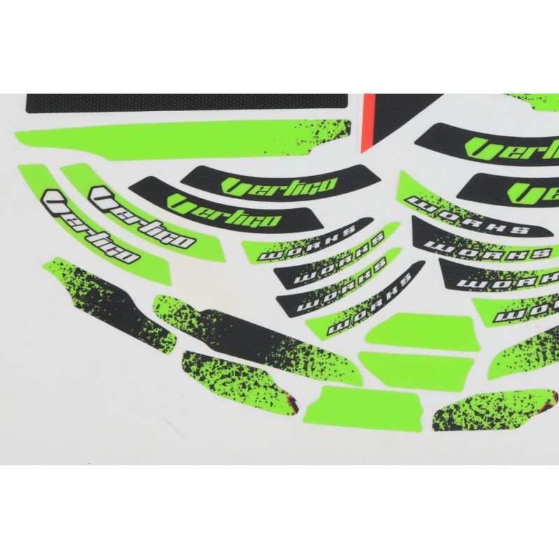 Kit autocollant VERTIGO 2024 Nitro partie cycle