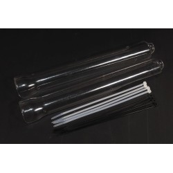 Protection fourche plastique courte VERTIGO Tech transparente