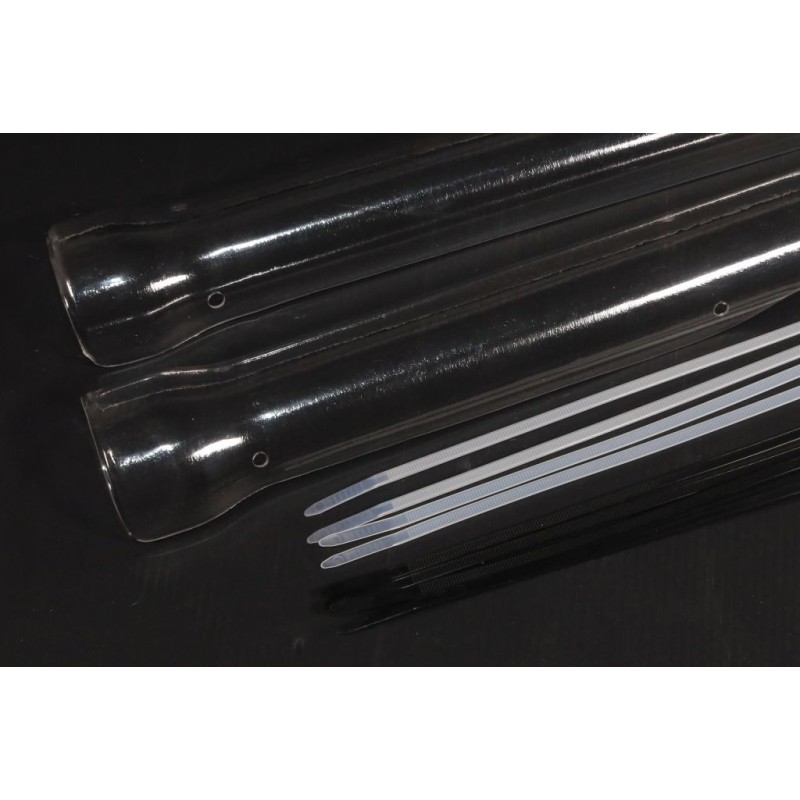 Protection fourche plastique courte VERTIGO Tech transparente