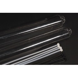 Protection fourche plastique courte VERTIGO Tech transparente